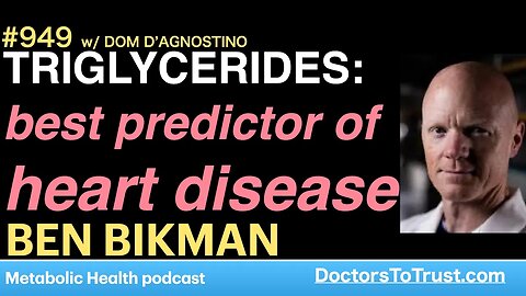 BEN BIKMAN d | TRIGLYCERIDES: best predictor of heart disease