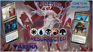 Legends Resurrected: 5 Color Reanimator Deck Showcase in MTG Arena