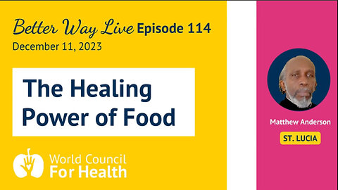 The Healing Power of Food: We Know What's Good for Us
