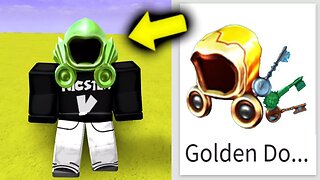 I WON THE GOLDEN DOMINUS TROLLING! (Roblox)