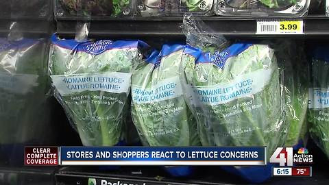 Stores and shoppers react to lettuce concerns