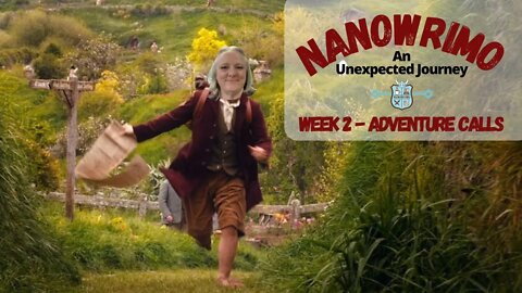 NaNoWriMo Week 2 - Adventure is Calling!