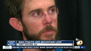 Man describes fighting off, killing mountain lion that attacked him during run