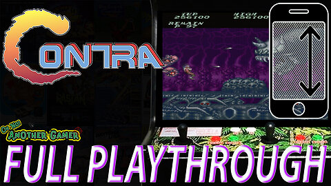 Contra (1987) [Arcade] 🕹🔥 Intro + Gameplay (full playthrough) [Vertical]