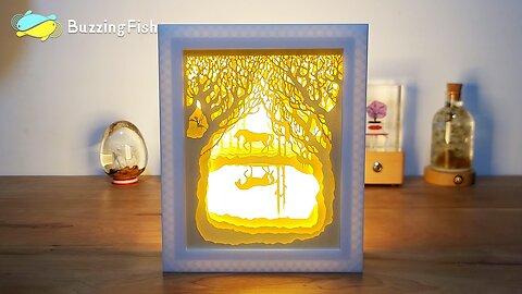 How to Make a Paper-cut Light Box _ Unicorn Paper Art