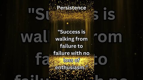 "Persistence Motivation - Never Lose Enthusiasm 🚀 #Motivation #Persistence"