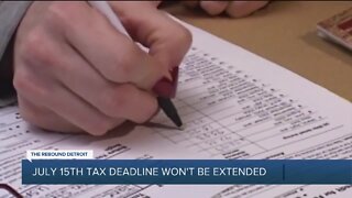 The Rebound Detroit: Top deductions & what to do if you can't pay taxes this year