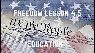 Freedom Lesson 4.5: Education by Dr KL Beneficiary
