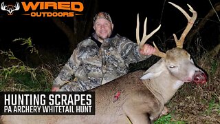 Hunting Scrapes PA Archery Whitetail Hunt