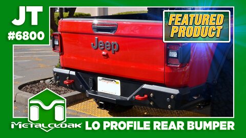 Featured Product: Lo-Profile Modular Rear Bumper for the Jeep JT Gladiator