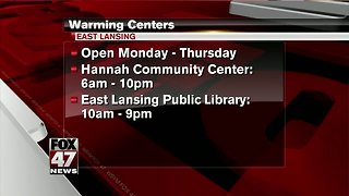 East Lansing to open warming centers
