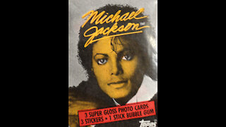 Michael Jackson Photo Cards and Stickers (1984, Topps) -- What's Inside