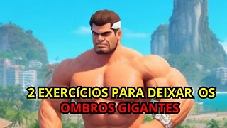 Top 2 Exercícios para ter Ombros Gigantes