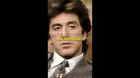 Al Pacino Is Asked "Are You Tough?" #shorts