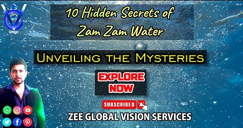 Zam Zam Water Hidden Secrets ♦ The Mystery of Zam Zam Water