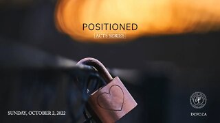 Positioned | October 2 2022 | Pastor Anita