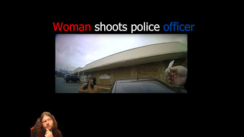 Woman shoots Police Officer