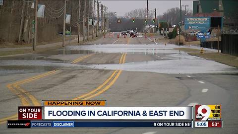 With river levels rising, California resident hopes his home stays dry