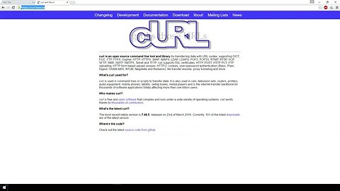 How to install cURL Part 1 #shorts