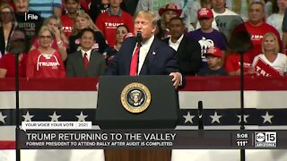 Former President Trump to attend rally in Arizona