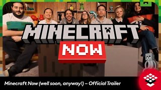 Minecraft Now (well soon, anyway!) – Official Trailer