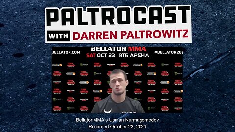 Bellator's Usman Nurmagomedov Q&A with Darren Paltrowitz