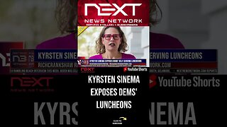 Kyrsten Sinema Exposes Dems' Self-Serving Luncheons #shorts