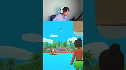 WOULD YOU BE ABLE TO ESCAPE THIS ISLAND WITH RISING LAVA? 😨 #funny #mrpapi45 #gaming