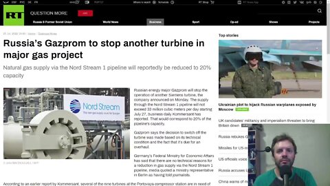 Russia's Gazprom to shut down another turbine for maintenance