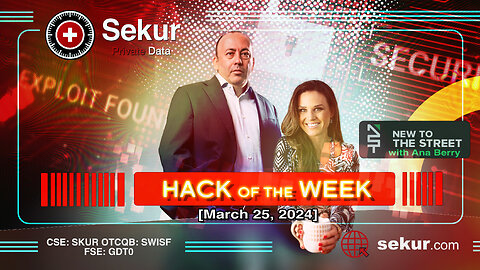 Sekur Private · Interview : New to The Streets “Weekly Hack” with Ana Berry