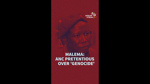 ANC SUPPORTING GENOCIDE - MALEMA