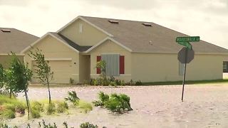 Neighborhoods flooded in St. Lucie County