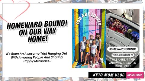 Homeward Bound! Miami To Minnesota...Excited To Go Home | Keto Mom Vlog