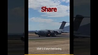 Hilarious C17 GlobeMaster MoonWalk #AeroArduino #Aviation #Flying