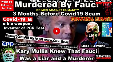 TO COVID19 TO HIDE THE TRUTH OF THE PCR TEST - compilation (related info and links in descriptio