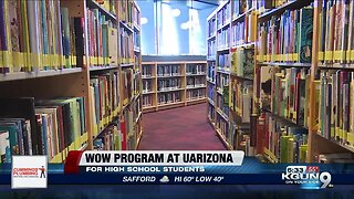 WOW program at UA helping high school students