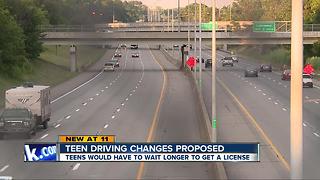 Ohio teens may have to wait longer to get a license
