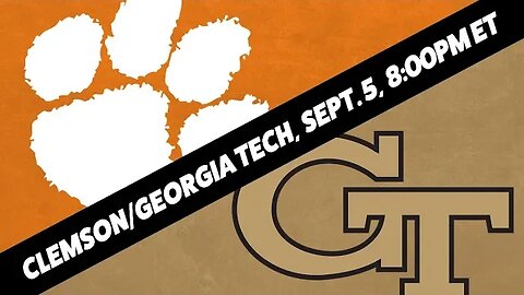 Clemson Tigers vs Georgia Tech Yellow Jackets Picks and Predictions | Clemson vs Georgia Tech Sept 5