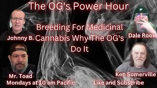 Breeding For Medicinal Cannabis Why The OG's Do It