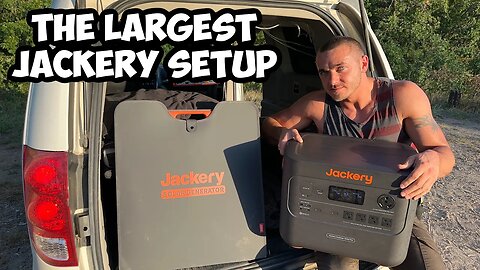 Cooking in the Woods with the Jackery 3000 Pro 😳