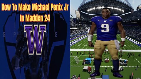 How To Make Michael Penix Jr In Madden 24