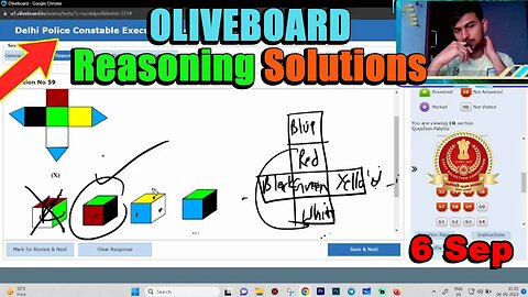 🔥 Reasoning Solutions SSC Delhi Police Constable Oliveboard 6 Sep | MEWS Maths #ssc #oliveboard