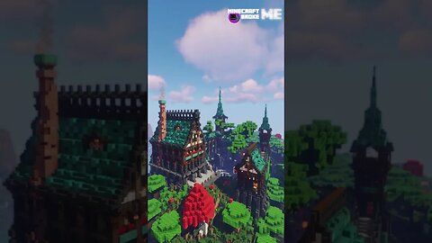 Minecraft Build DESTRUCTION! - Dark Forest Sanctuary by SixWings [Undone]