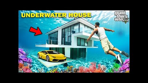 GTA 5 : Franklin Buying Ultra Luxury Underwater House GTA 5 !