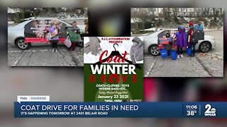 Coat drive for families in need