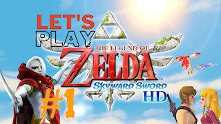 Let's Play - The Legend of Zelda Skyward Sword HD Part 1 Live UnBoxing, and Gameplay! 7-18-21