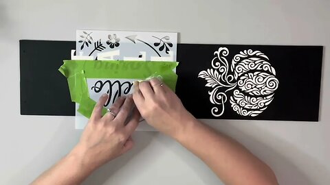 Fall Hanger DIY || Using Dollar Tree Sign & Stencils || Just 1 EASY Craft