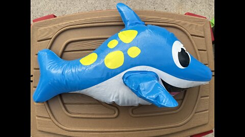 DEFLATE POOL TOY HACK!