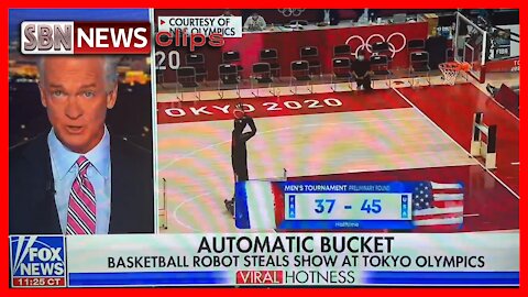 Basketball Robot Named Q at Tokyo Olympics From the Manufacturer Toyota - 2830
