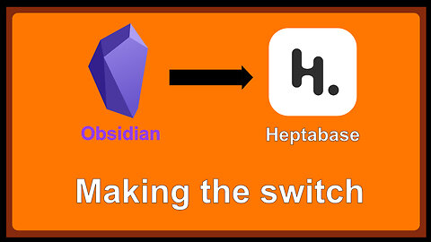 Two problems with Obsidian that HEPTABASE has helped me solve